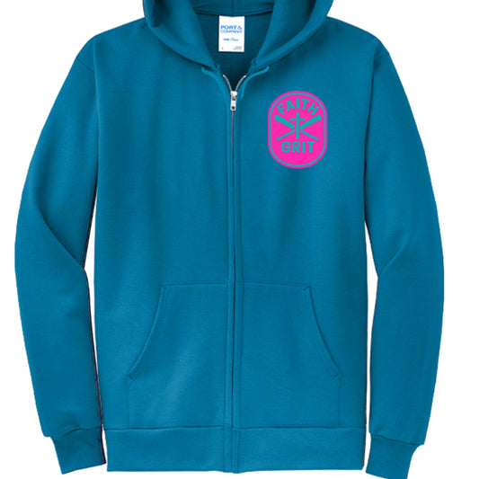 Neon Blue - FRONT