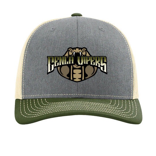 Heather Grey/ Birch/ Army Olive - 112 - FRONT