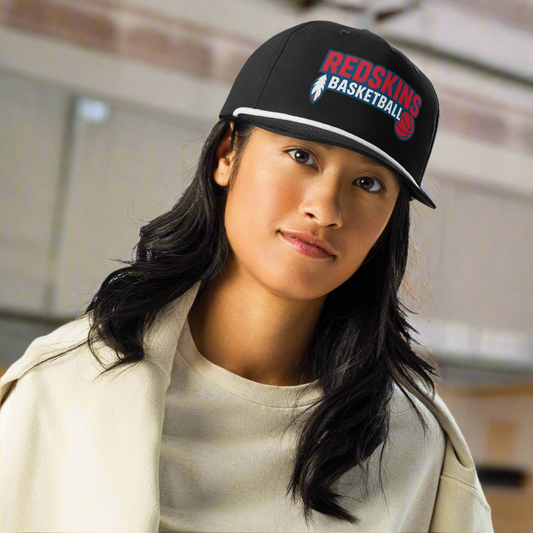 Redskins Basketball - Rope Cap
