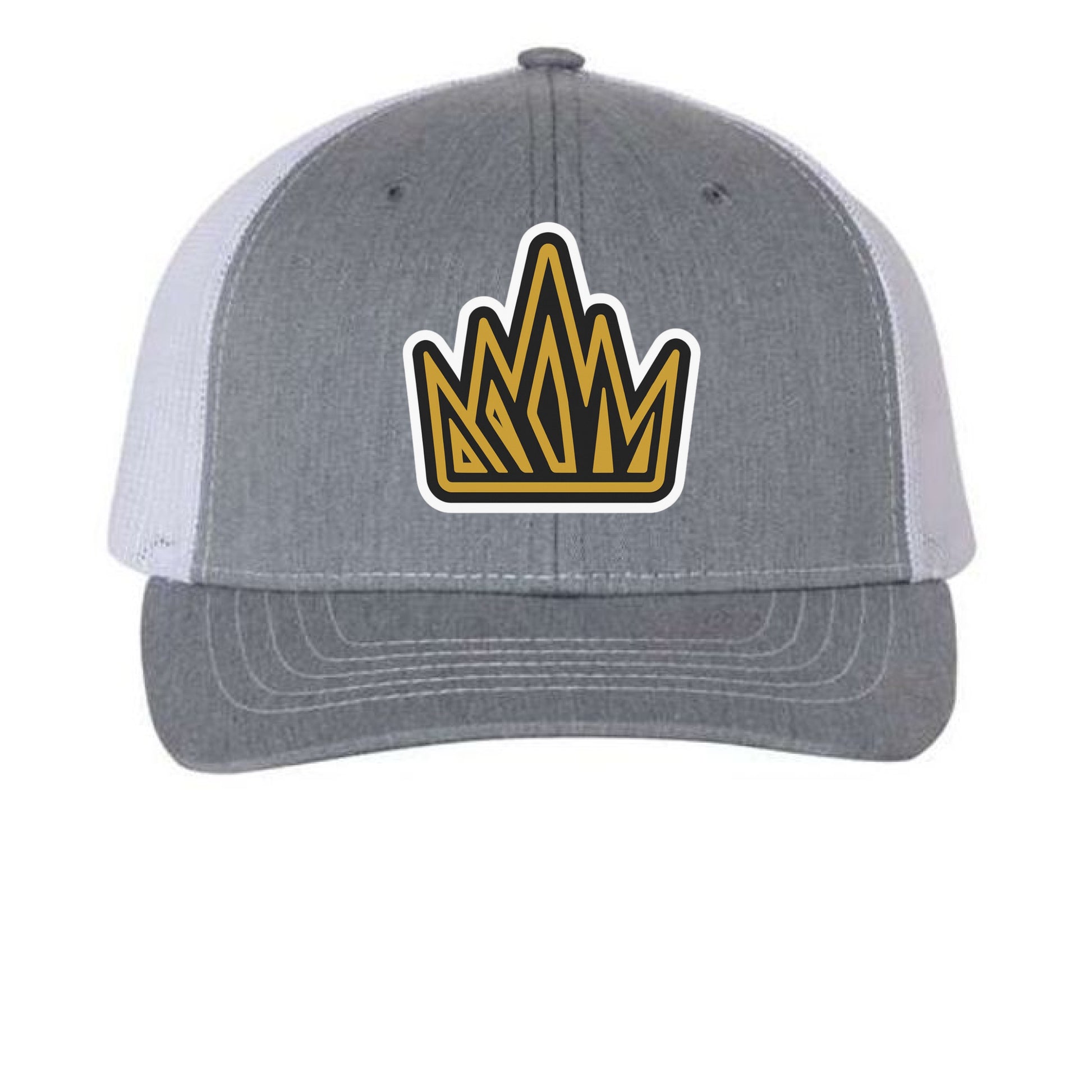 Heather Grey/ White - FRONT