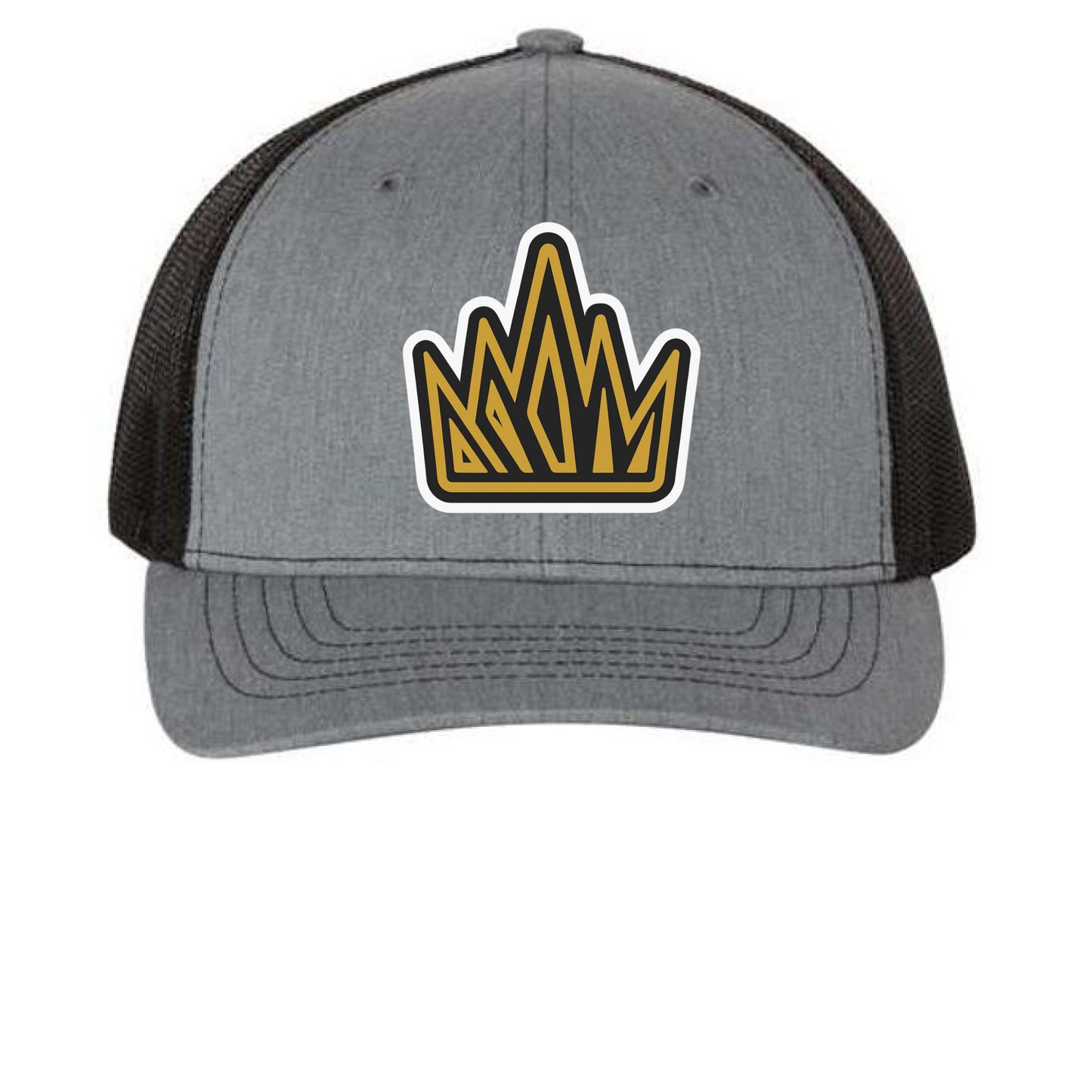 Heather Grey/ Black - FRONT