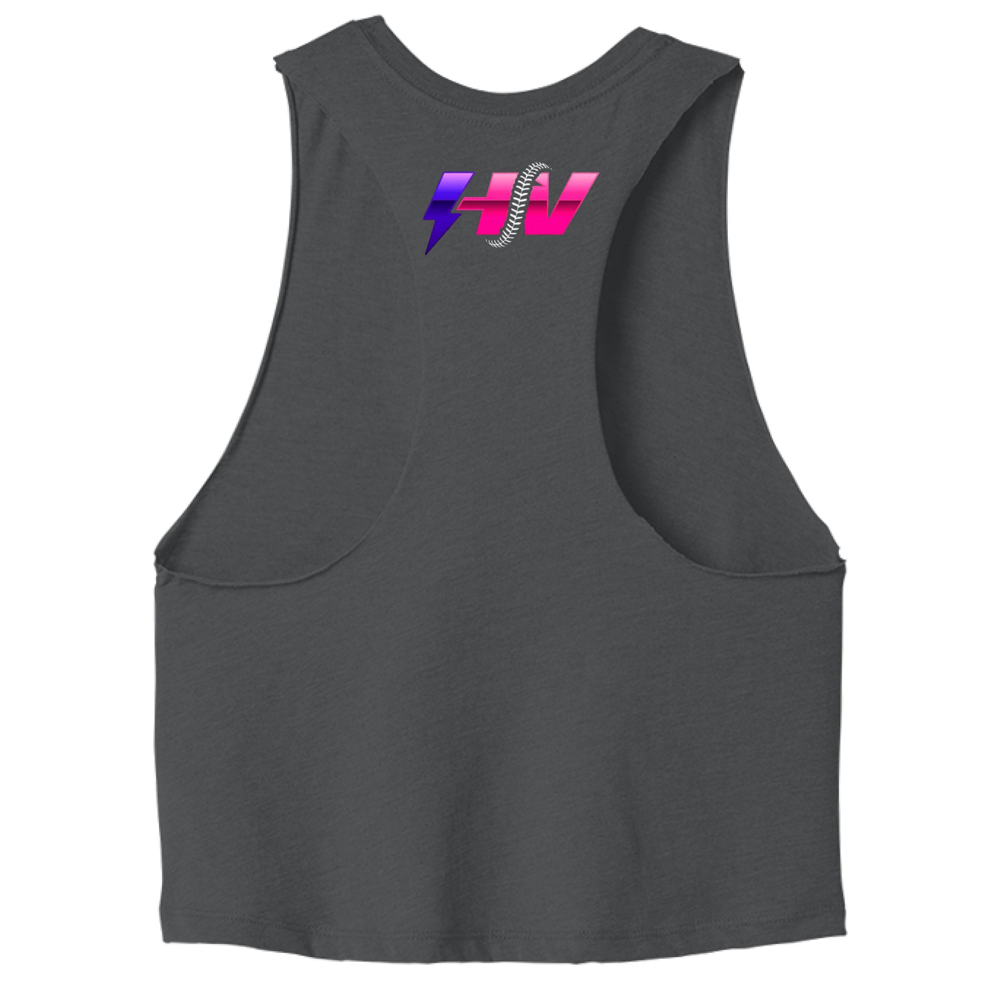 DARK GRY HEATHER - BACK