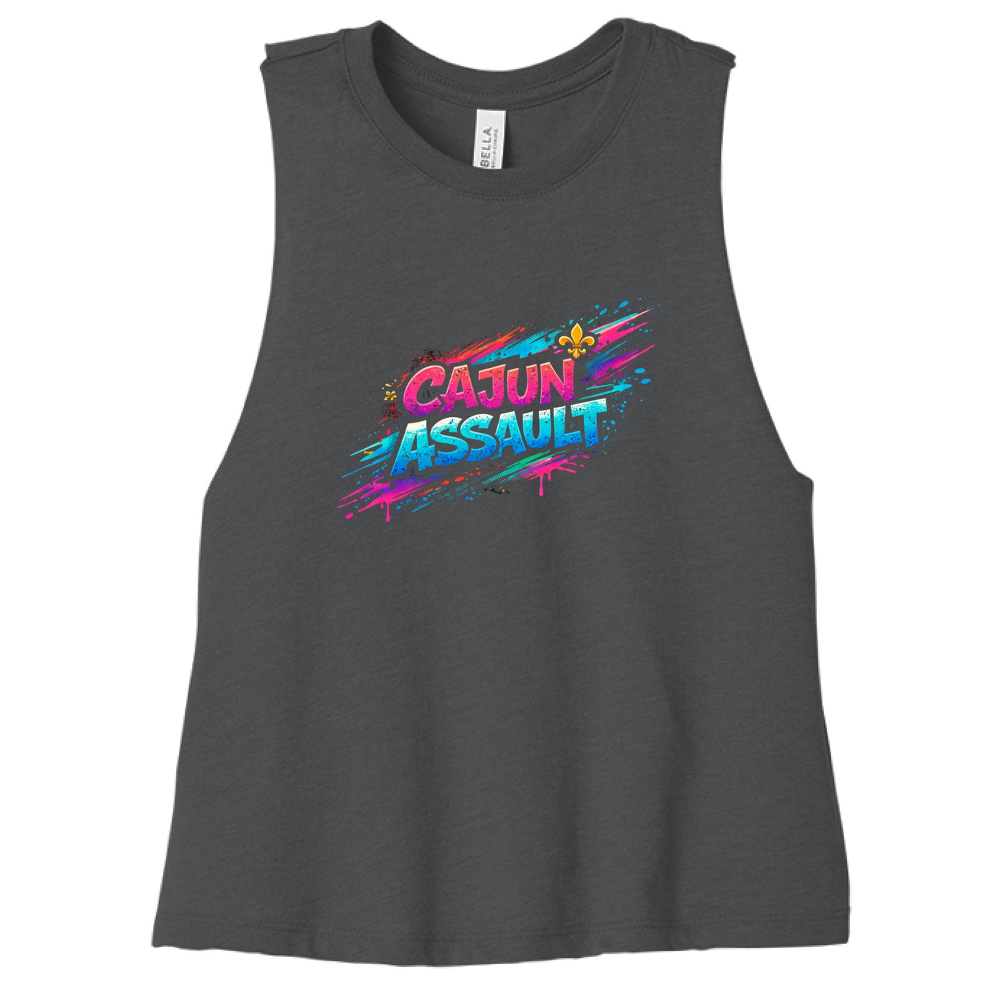 DARK GRY HEATHER - FRONT