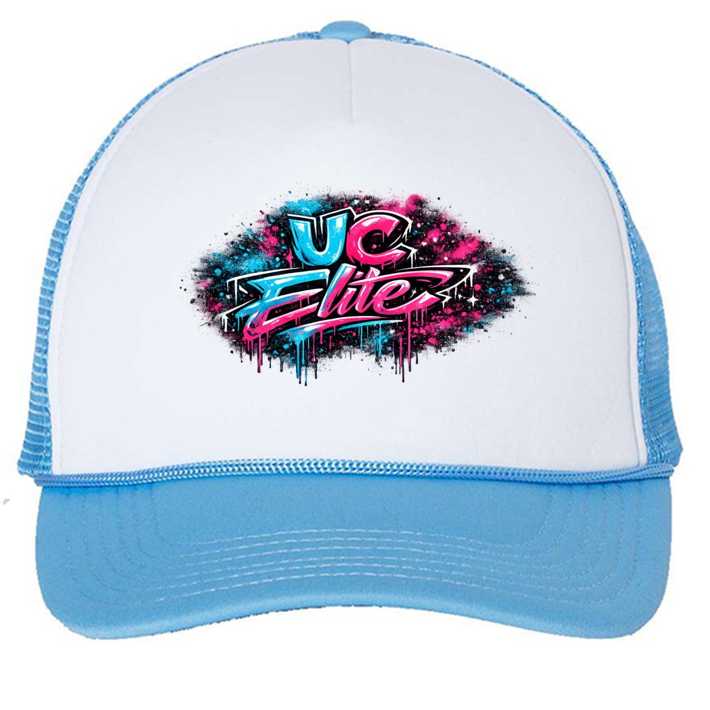 White/ Baby Blue - VC700 - FRONT