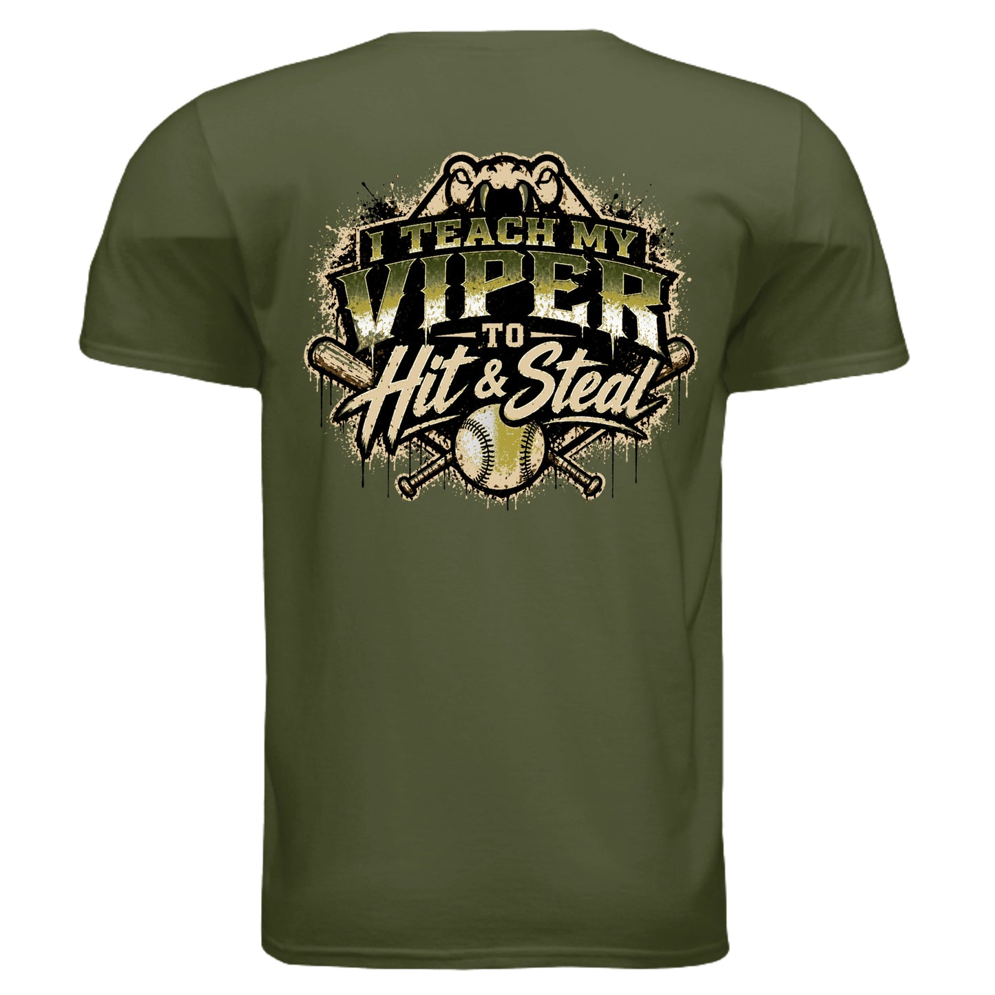 MILITARY GREEN - G640 - BACK