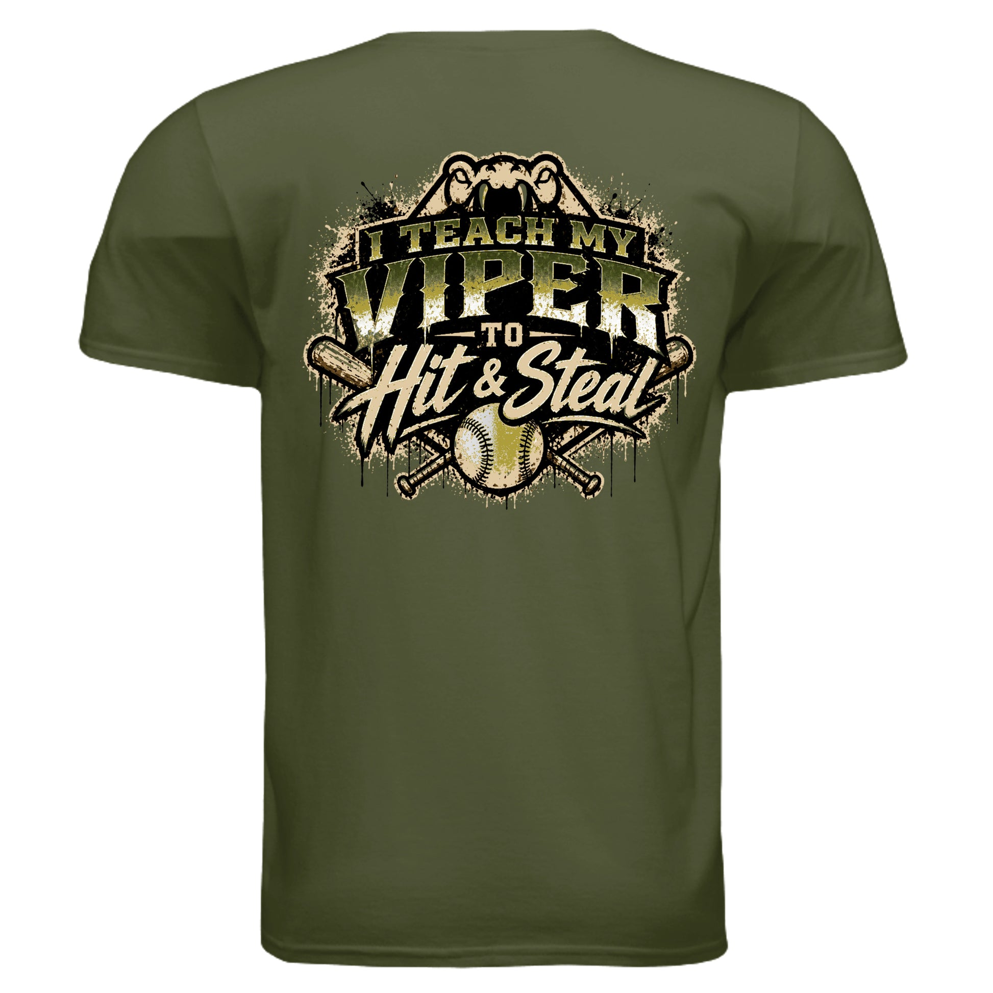MILITARY GREEN - G640 - BACK