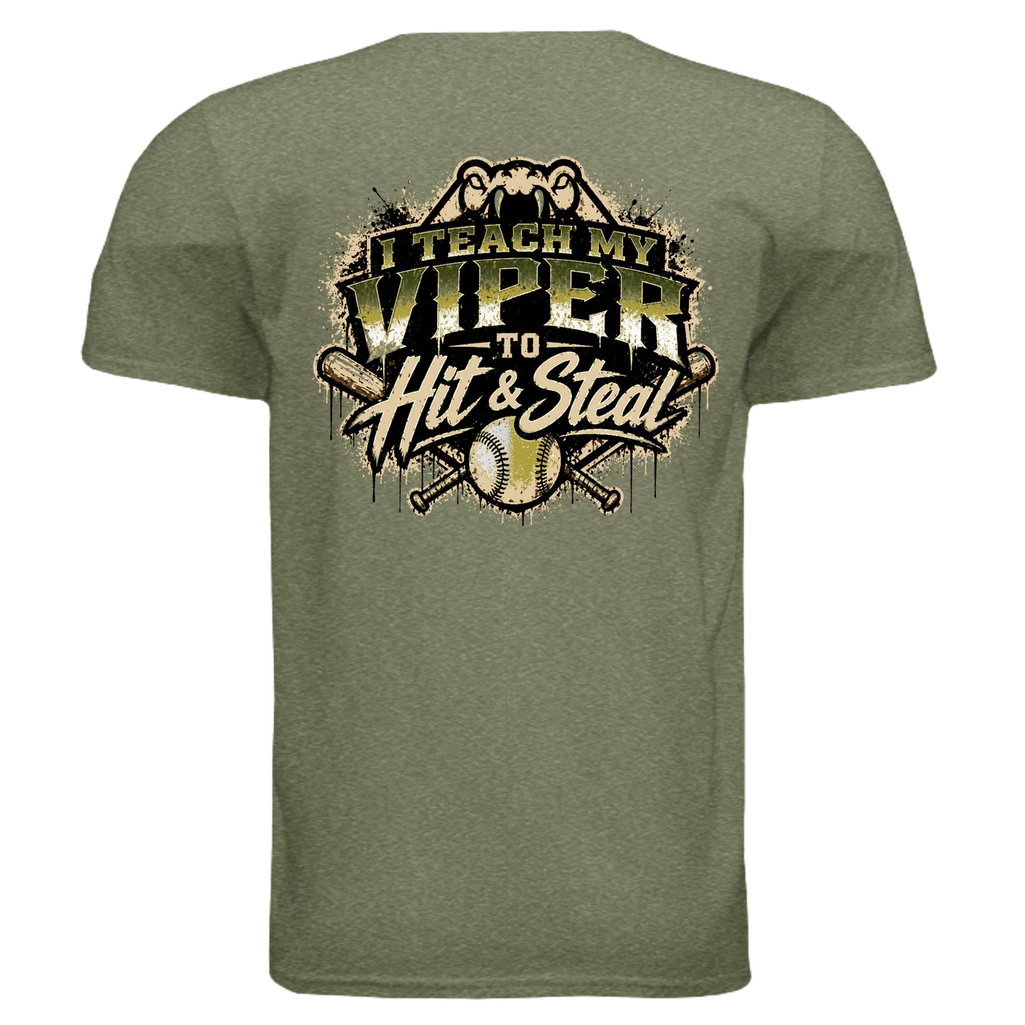 HEATHER MILITARY GREEN - G640 - BACK