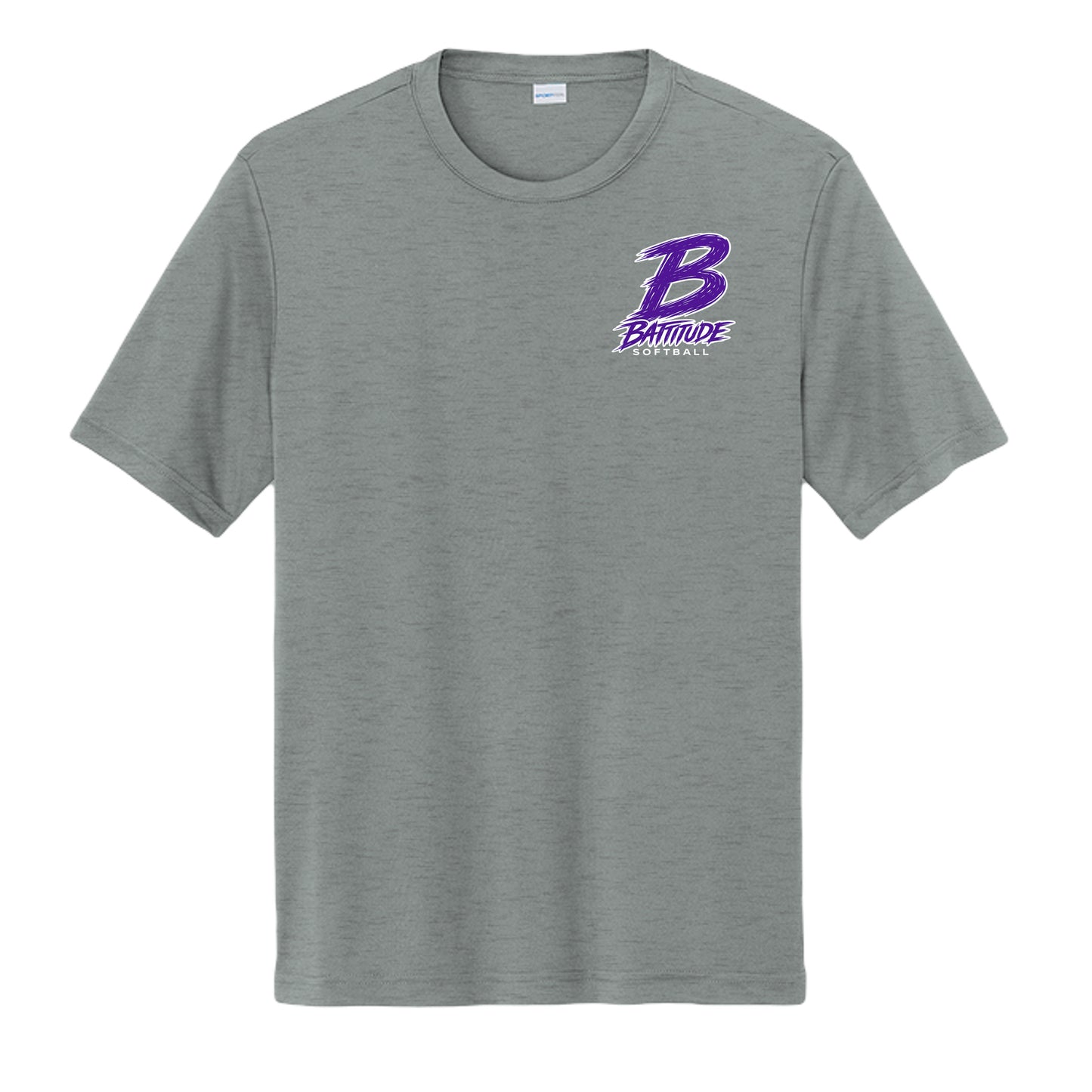 Grey Concrete Heather - ST350 - FRONT