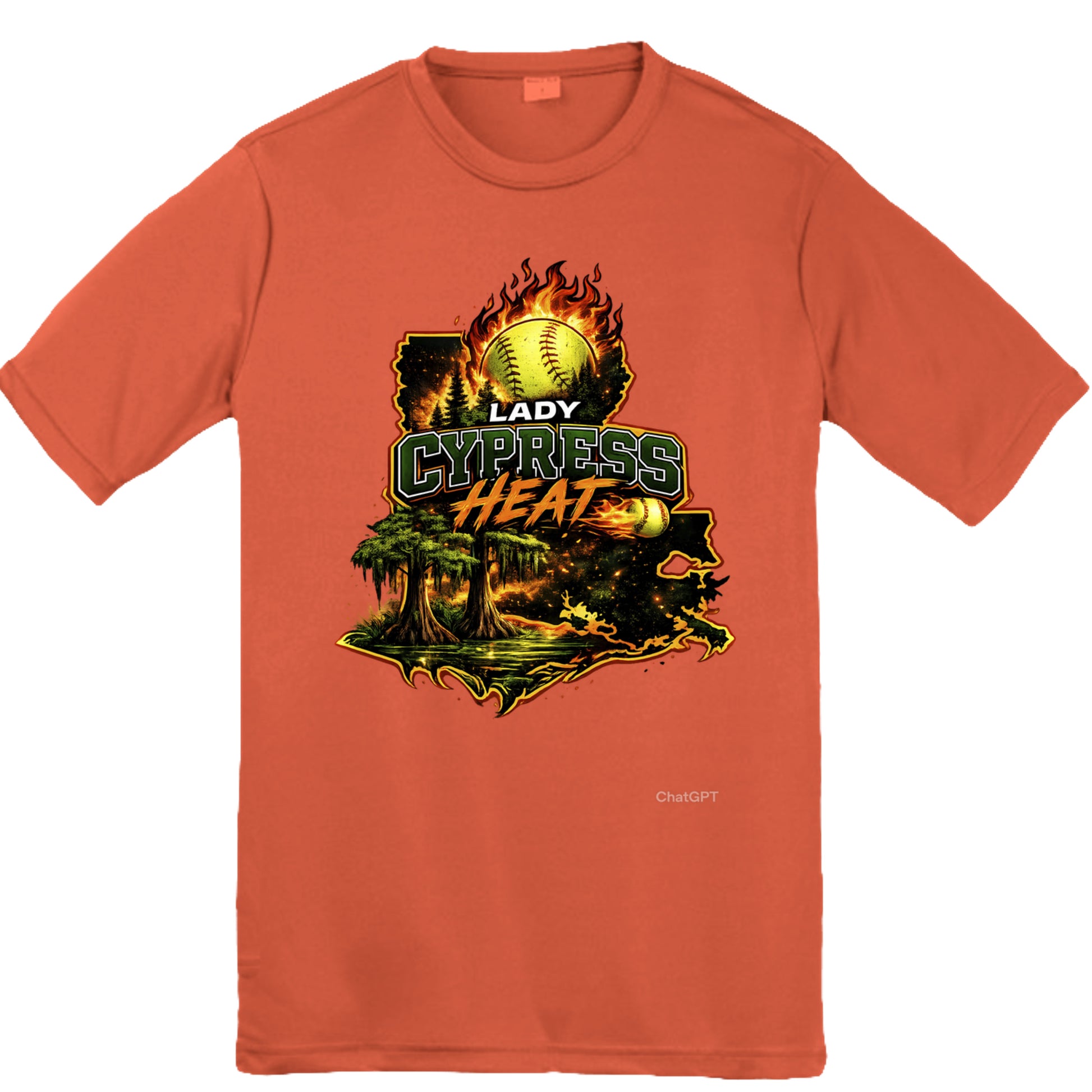 Neon Orange - YST350 - FRONT