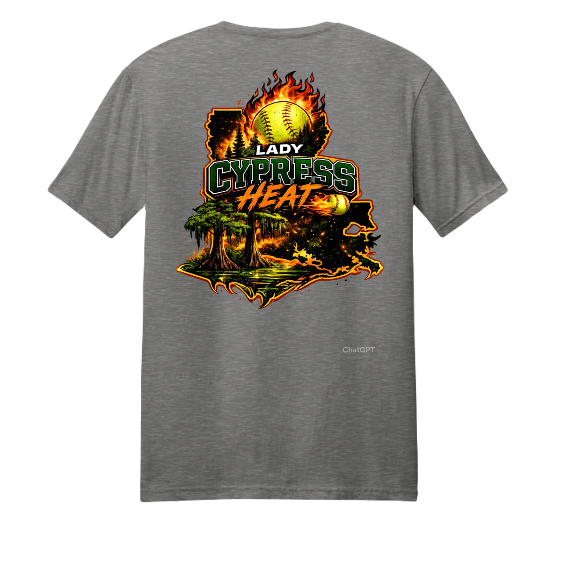 Graphite Heather - PC455 - BACK